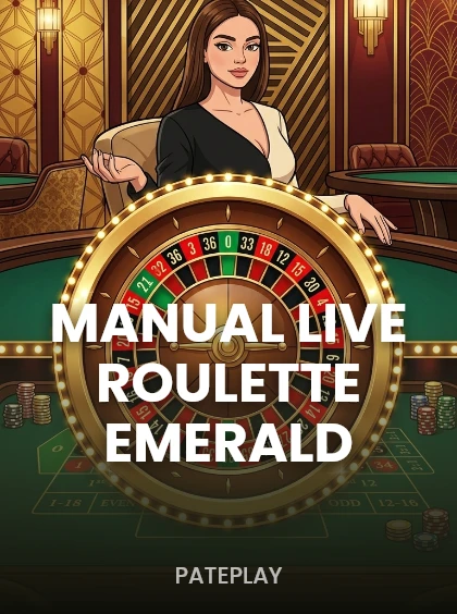 Manual Live Roulette Emerald
